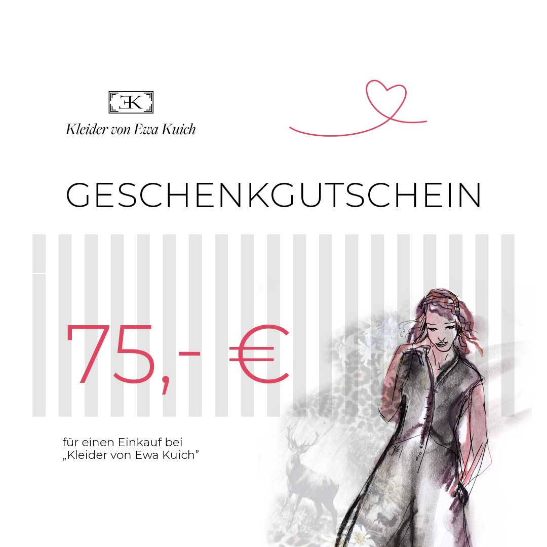 Gutschein 75 Kleider von Ewa Kuich