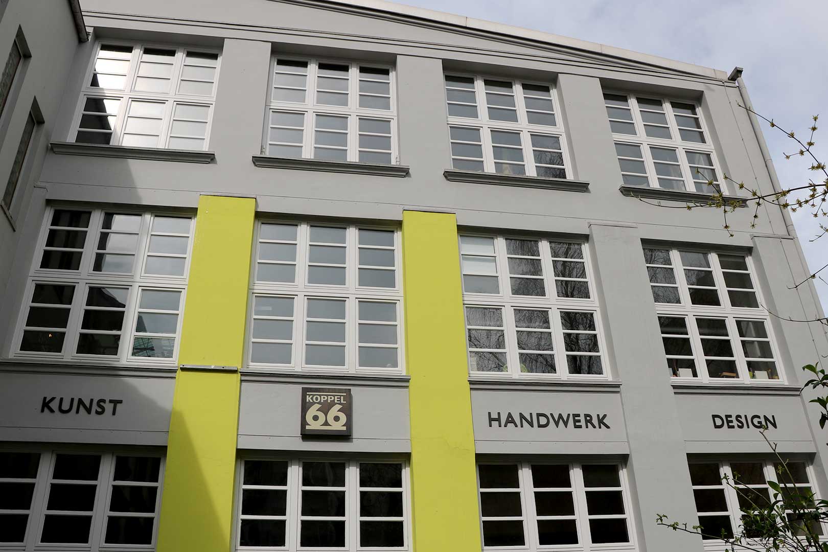 Koppel66 Haus für Kunst, Gewerbe & Design, Hamburg Sankt Georg, Lange Reihe 75, Hof