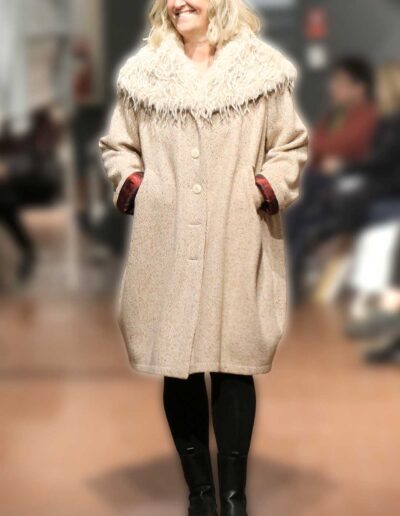 Model bei der Modenschau von Ewa Kuich – Herbst/Winter 2026